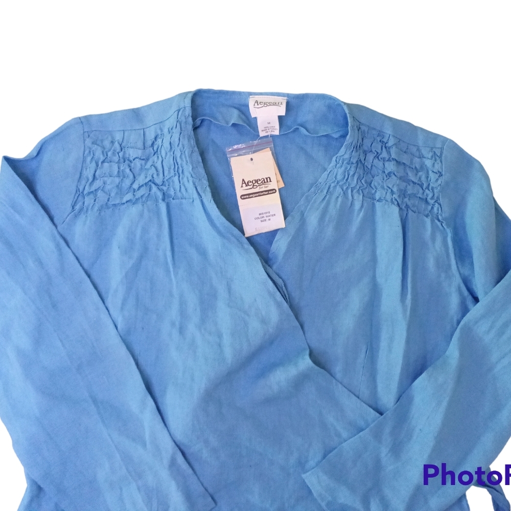Aegean Vintage Women Top Blazer - Picture 4 of 8